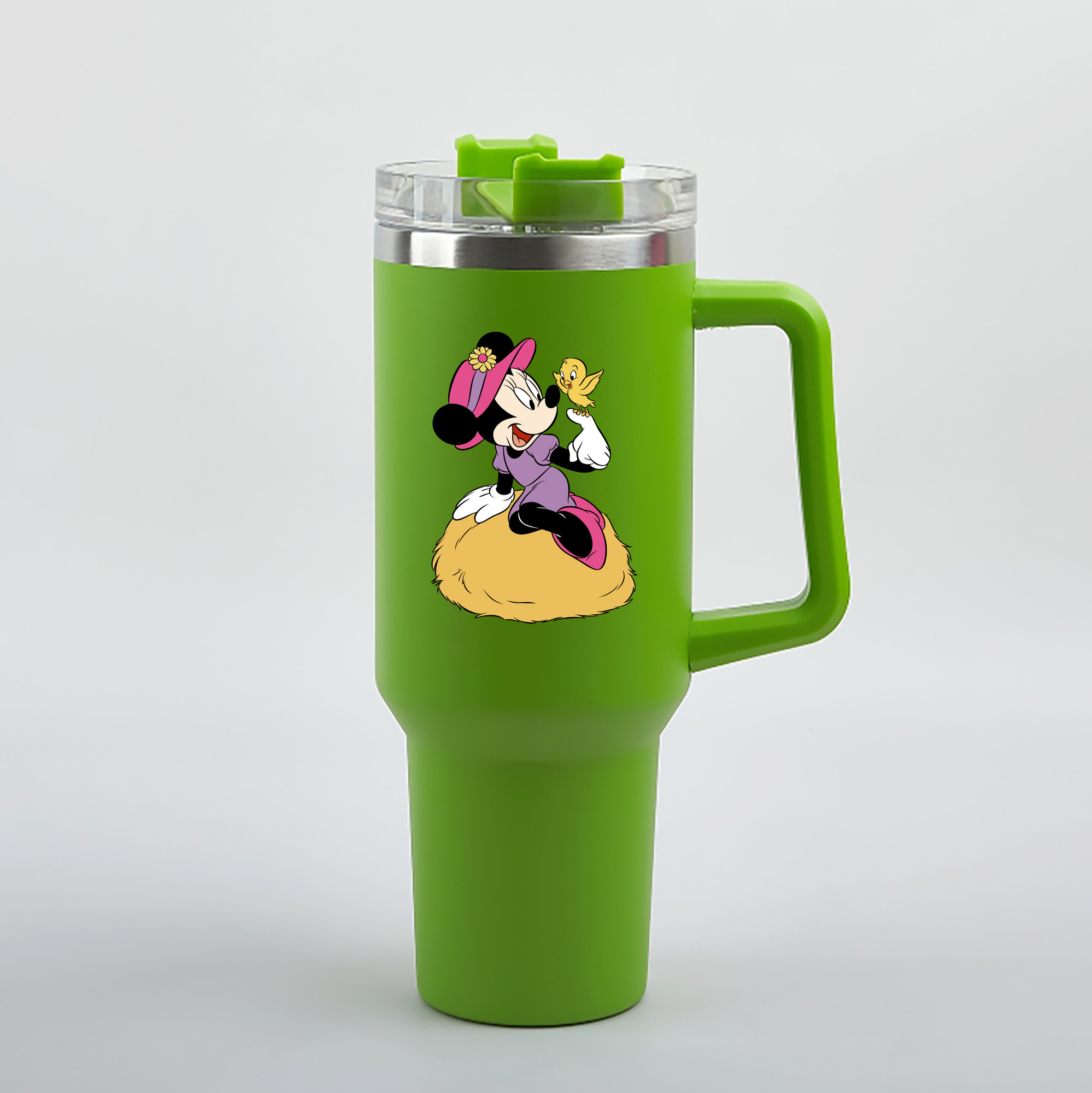 （画像用） ミッキーマウス Mickey Mouse 1200mL車用タンブラー（カラープリント）
